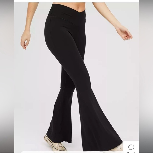 Offline super flare leggings Sz L comfy super soft - Picture 1 of 5